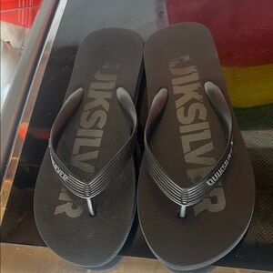 Men’s Quiksilver Black Flip Flops